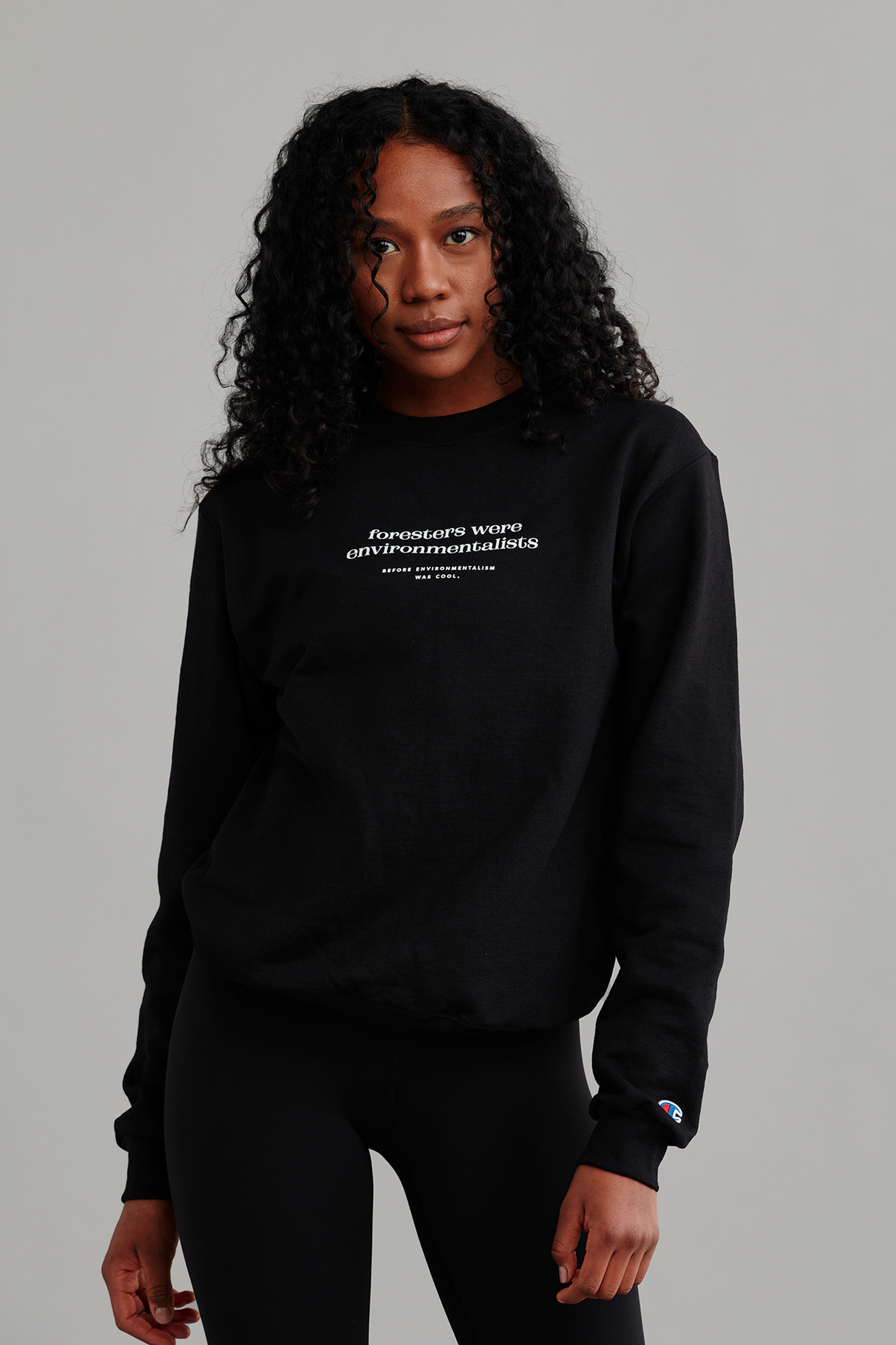 Black Crewneck – Environmentalists