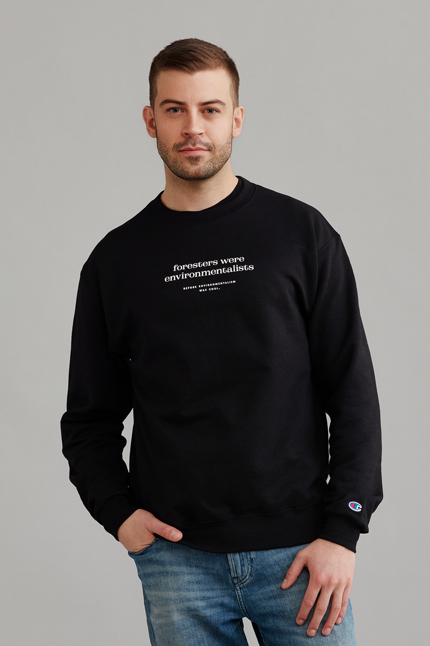 Black Crewneck – Environmentalists