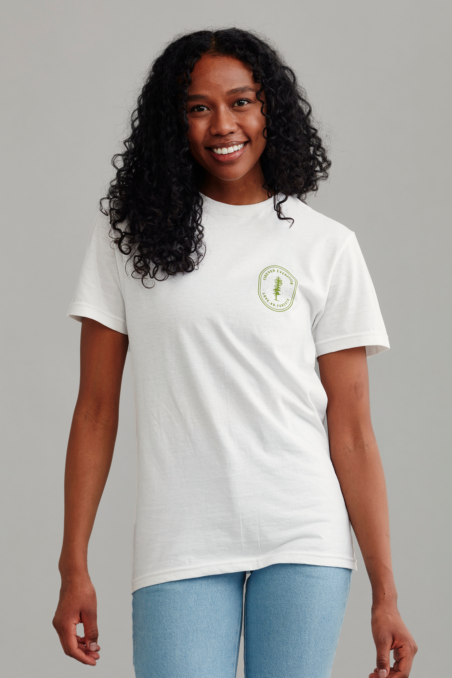 Classic White T-Shirt – Forever Evergreen