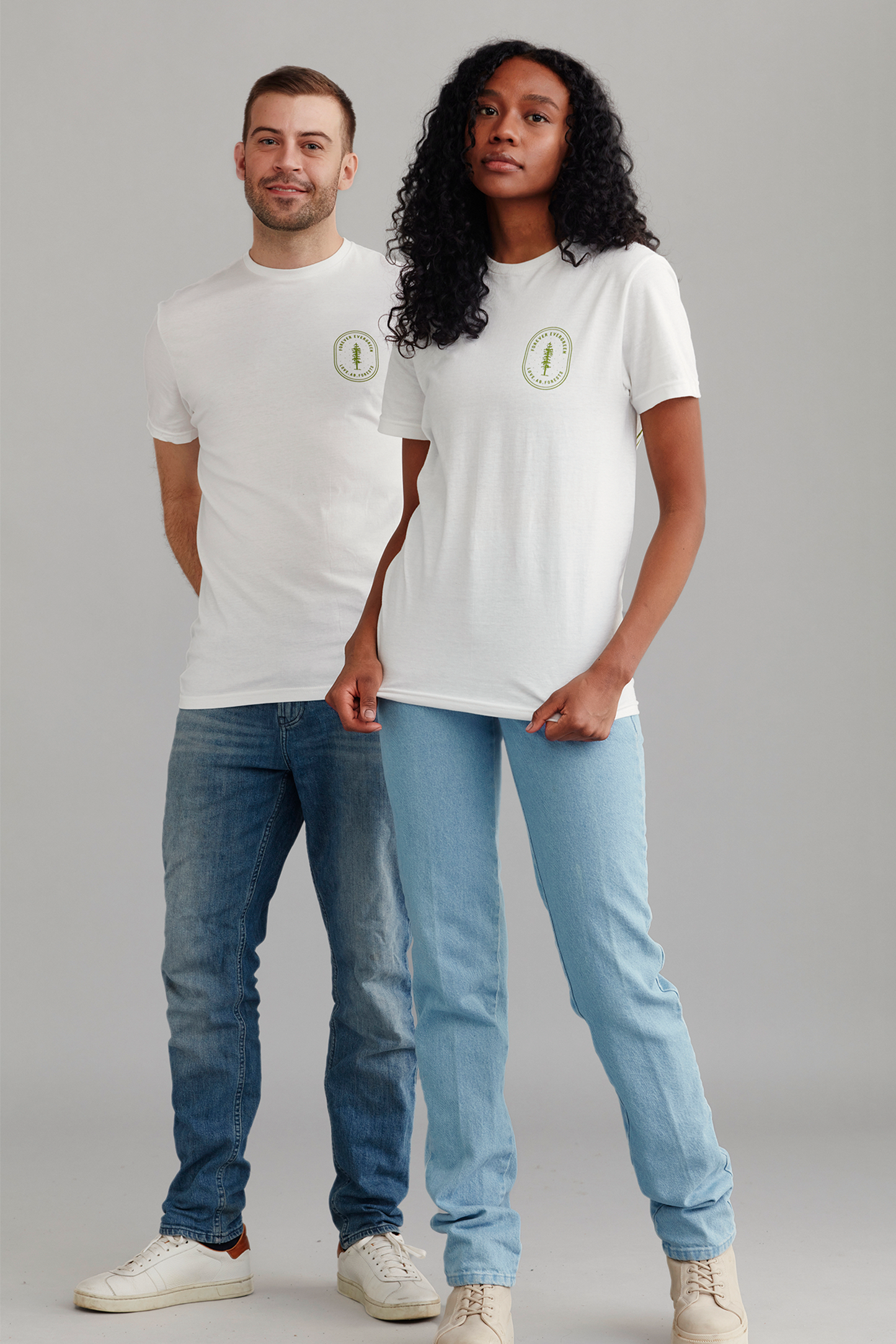 Classic White T-Shirt – Forever Evergreen