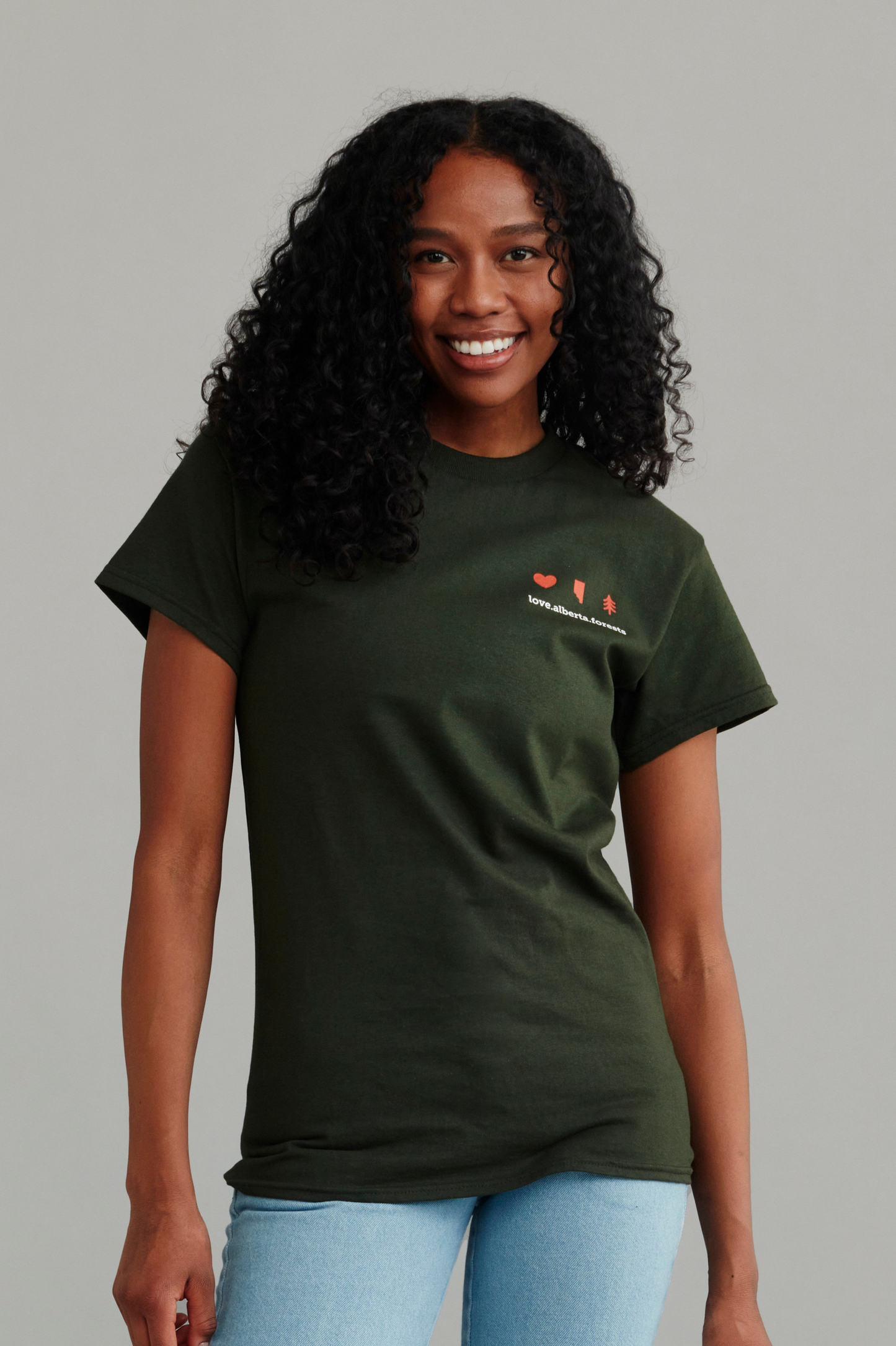 Forest Green T-Shirt – Love AB Forest Icons