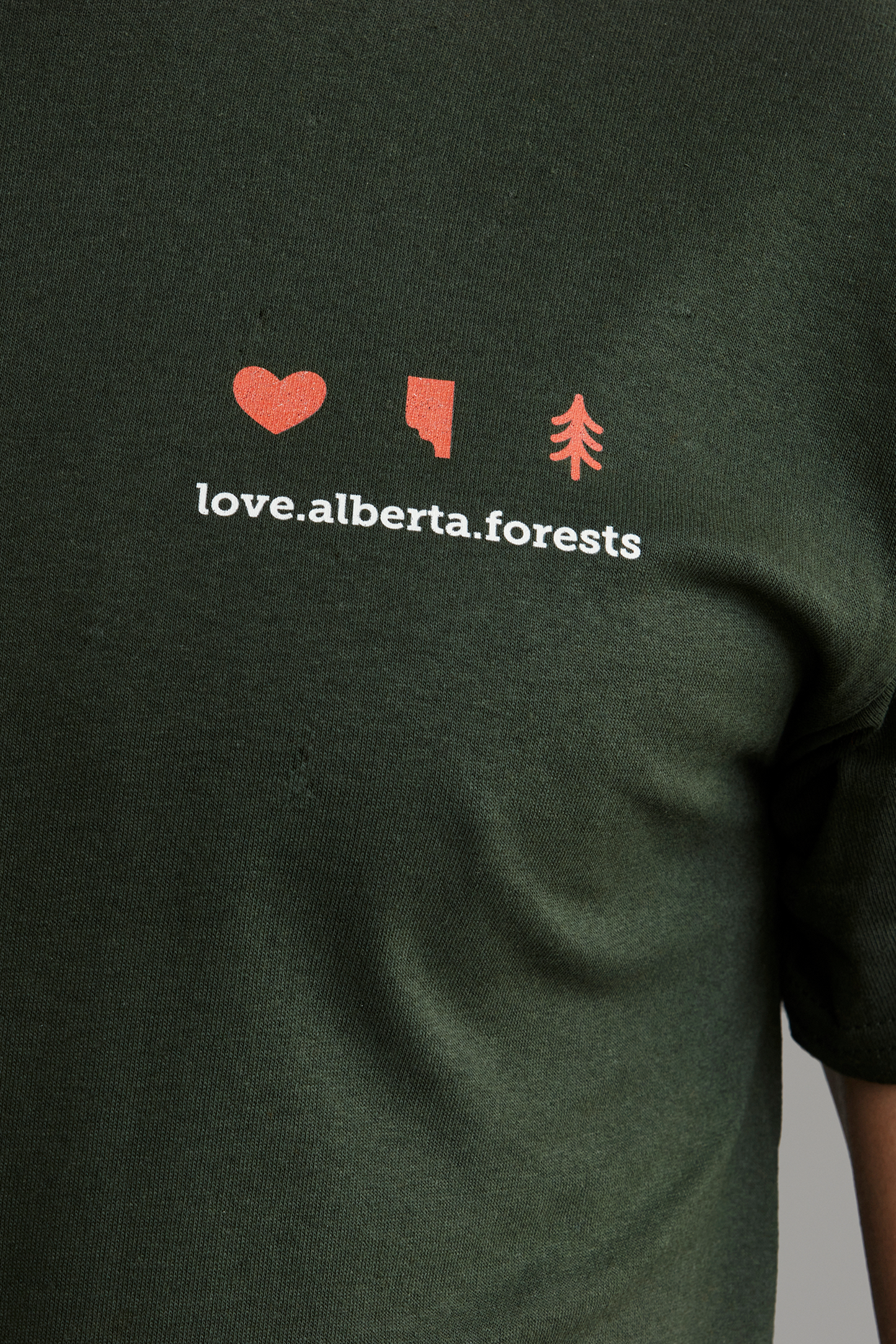 Forest Green T-Shirt – Love AB Forest Icons