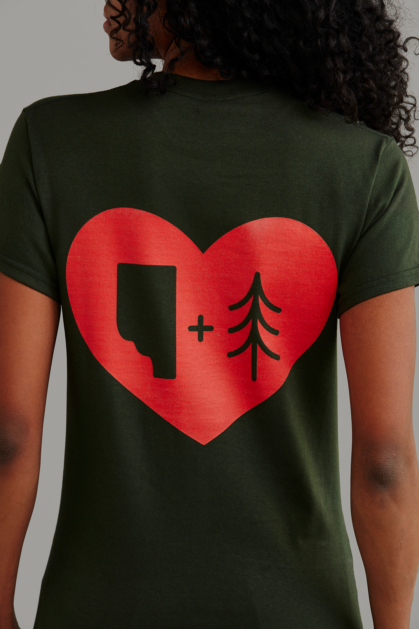 Forest Green T-Shirt – Love AB Forest Icons
