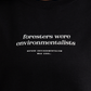 Black Crewneck – Environmentalists