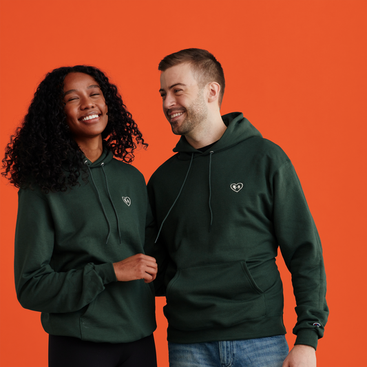 Forest Green Hoodie – Love AB Forests Logo