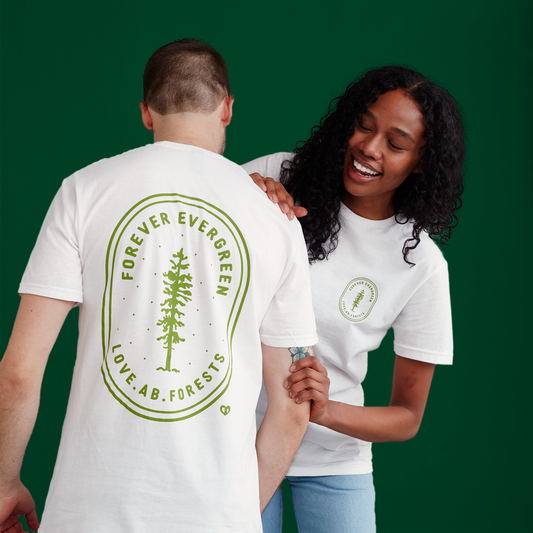 Classic White T-Shirt – Forever Evergreen